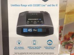 Escort radar detectors help the drivers avoid the hassle of getting a speeding ticket. Escort Ix Long Range Radar Detector Costcochaser