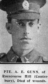 100 NZ World War One Memorials 1914-2014: Private Alexander Errol Gunn &  Private Thomas Alexander Harrison