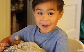 Pai "grava" ação da fada do dente