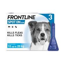 Frontline Spot On Flea And Tick Treatment Medium Dog 10 20kg 3 Pack Pets At Home