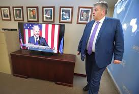 Despair drives senator from adopted hometown