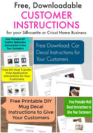 It is simple, to the point, and will clearly direct your buyer on how to correctly and successfully apply a vinyl decal. Pin On Craft Ideas