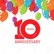 Decade of game is a compilation album released by ruthless records. 10th Anniversary Balloons Poster Number 1 One 10 Years Anniversary Royalty Free Cliparts Vectors And Stock Illustration Image 57404687