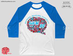 Desain baju kelas distro simple; Desain Kaos Kelas Ips 2 Gen 99 Memakai Konsep Tema Yang Keren
