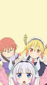 Miss kobayashi's dragon maid wallpaper phone. More Anime And Manga Miss Kobayashi S Dragon Maid Anime Cute Anime Wallpaper