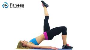 Engage core, then press into heels and squeeze glutes to raise hips toward the ceiling. At Home Hamstring Workout Video Hamstring Exercises With No Equipment Fitness Blender