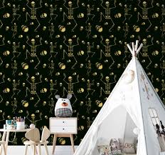 Maybe you would like to learn more about one of these? Funny Skeletons Dancing White Wallpaper Tenstickers