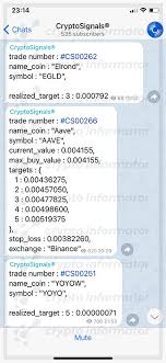 Follow me at twitter take a look at crypto trading signal provider crypto coach m ahmad gohar (@m. The Best Crypto Signals Groups Reviews Updated June 2021