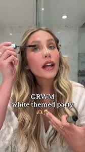 Getting Ready for The White Party Alix Earle