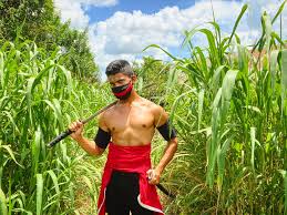 I call this COVID Samurai with too much time