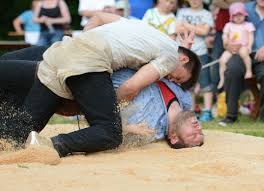 Schlussgang 2019 eidgenössisches schwingfest | stucki gegen wicki. Schwingen Zwei Aarauer Auf Der Baldegg Im Schlussgang Reussbote