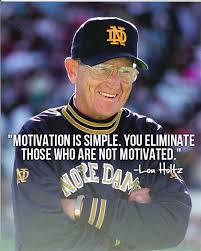 Lou Holtz Quotes On Leadership Quotesgram