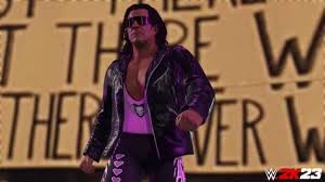 Bret Hart screen capture from WWE2K23 : r/WWEGames