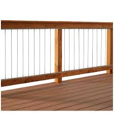 Deck railing with hogwire panels: Cable Railing At Lowes Com