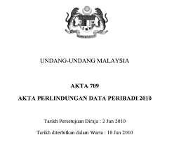 Sesi pemeriksaan sistem data peribadi di bawah seksyen 48, akta perlindungan data peribadi 2010 akta 709. Undang Undang Keselamatan Data Dalam Proses Penambahbaikan