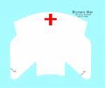 Cut the design out, (make sure they are even on both sides). Help With A Template For A Nurses Cap Cakecentral Com
