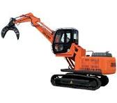Grab Excavator with Scrap Grab Iron Grapple