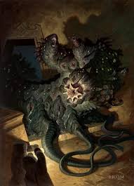 Cream Pu Belted Shirt Jacket Lovecraft Monsters Lovecraft Art Mountains Of Madness