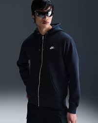 Nike Club Men's Full-Zip Fleece Hoodie. Nike UK