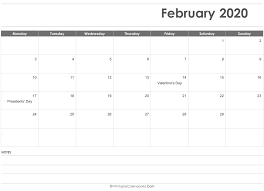 To submit a letter to the editor for publication, write to take a look at key dates and voting deadlines in your state. Editable February 2020 Calendar