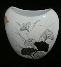 Nicole Morelle Vase En Porcelaine Porcelaine Peinte Peinture Sur Ceramique