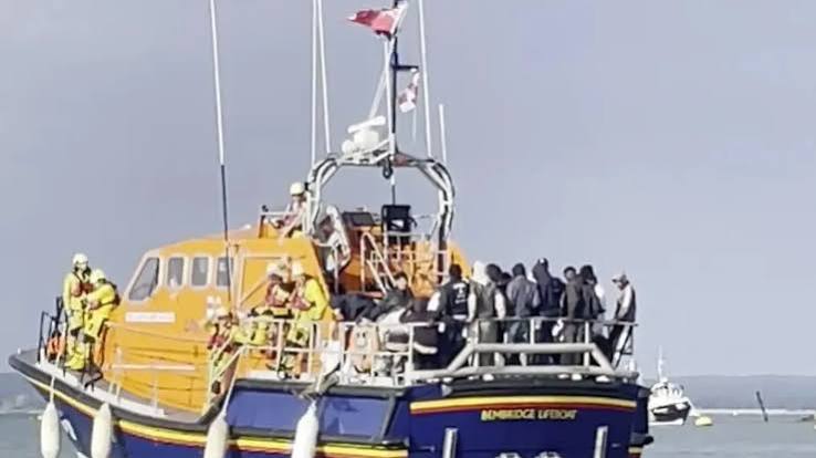 RNLI boat with 140 migrants was denied entry to TWO ports & warned of legal action before landing in Portsmouth