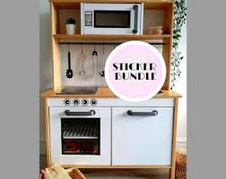 I like ikea kitchens because they look good, yet don't cost a fortune. Ikea Toy Kitchen Etsy