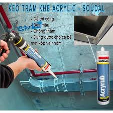 Keo Trám Khe Acryrub Soudal | Shopee Việt Nam
