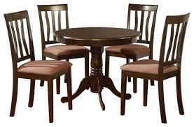 Lerhamn table and 2 chairs, light antique stain white stain, vittaryd beige. East West Antique 3 Piece 36 Round Dining Room Set With 2 Chairs Black Traditional Dining Sets By The Simple Stores Houzz