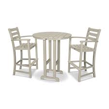 Relax with modern outdoor accent tables. Outdoor Bar Height Table Sets Trex Outdoor Furniture