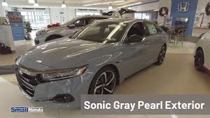 A pearl paint when looked from a different angle, the color of the car will appear to change. 2021 Honda Accord Sport Sedan Sonic Gray Pearl Smail Honda Greensburg Pa Youtube