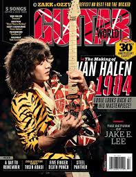 Everybody else was trying to be eddie van halen, but there is only one eddie van halen, osbourne wrote in rolling stone. Eddie Van Halen On Twitter New Evh Interview On The Making Of The Band S Album 1984 In The Feb 2014 Issue Of Guitar World On Newsstands Now Http T Co Oylyl69iha