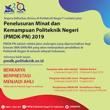Masuk Ptn 2019 Tak Hanya Lewat Snmptn Sbmptn Politeknik Punya Pmdk Pn Dan Umpn Serentak Se Indonesia Polnes Politeknik Negeri Samarinda Official Web
