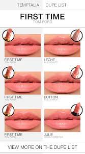 Tom ford lip color matte review (pink tease, first time, plum lush) visit my website: Tom Ford First Time Dupes Comparisons