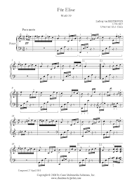 Für elise moonlight sonata clair de lune more wletters. Beethoven Fur Elise Sheetmusic2print Com Piano Sheet Music Free Piano Sheet Music Music Chords
