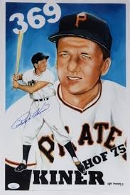 Ralph Kiner Pirates Signed Limited Edition #32/150 11x17 Lithograph (JSA  COA)