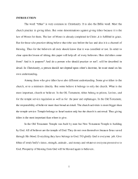 What is the truth about tithing? Pdf Tithing Daniel Kui Htin Academia Edu