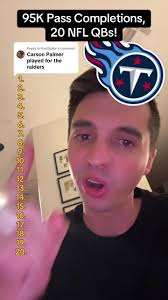 Replying to @KarlSpike 95,000 Career Pass Completions, 20 NFL Quarterbacks!  #nfl #nflfootball #football #americanfootball #footballtiktok