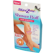 zone shower buff hair remover