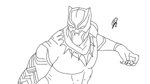 Our new hero joins the avengers team. Black Panther By Gs Drawings On Newgrounds