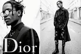 Asap rocky testing hoodie, asap mob,always strive ands prosper , rap aesthetic, tumblr hoodie, vintage hoodie, hip hop hoodie, babushka boi. Asap Rocky Stars In In Dior Homme S Spring Summer 2017 Campaign Ad Xxl
