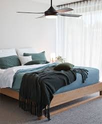 The Beacon Lighting Moonah 122cm Fan With Led Light In Black Suitable For Coastal Applications Remote C Bedroom Fan Ceiling Fan Bedroom Bedroom Ceiling Light