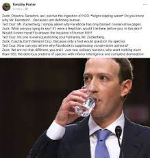 Reptilian Mark Zuckerberg Congressional Hearings Know Your Meme