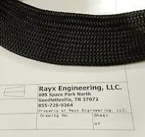 Nylon Braided Multifilament Sleeving, Black, Wire Harness Covering, Loom,  Wrap | eBay
