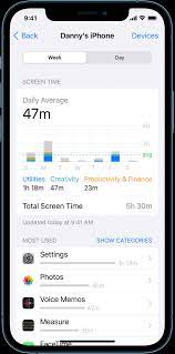 Melacak Durasi Layar Anda Di Iphone Apple Support