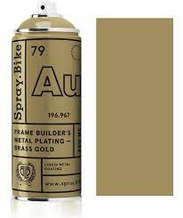 Schau dir unsere auswahl an messing farbe zähne an, um die tollsten einzigartigen oder spezialgefertigten, handgemachten stücke aus unseren shops zu finden. Frame Builder S Metal Plating Messing Gold 400ml Spray Bike
