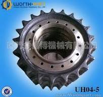 Track sprocket wheel, Hitachi UH04-5 excavator sprocket ...