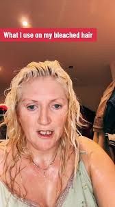 Keep blonde hair looking good. Bleached hair. What i use