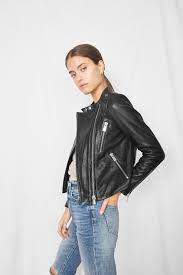 Anine Bing Bowie Leather Jacket Black M Leather Jacket Black Leather Jacket Jackets