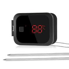 Inkbird Ibt 2x Thermometre Viande Bluetooth Thermometre Cuisine Avec 2 Sonde Temperatureinterieur Thermometre Pour Fourb En 2020 Thermometre De Cuisson Barbecue Viande